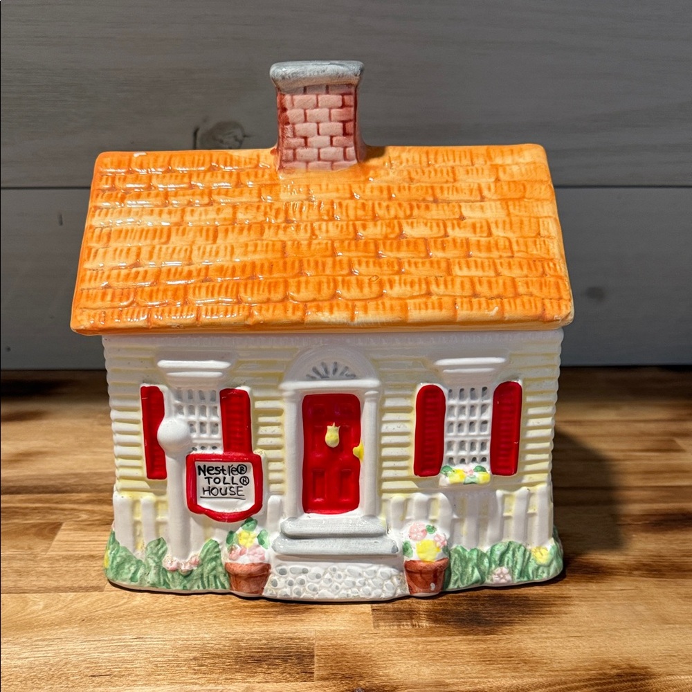 Vintage Nestle Toll House Cookie Jar ~1992 Limited Edition